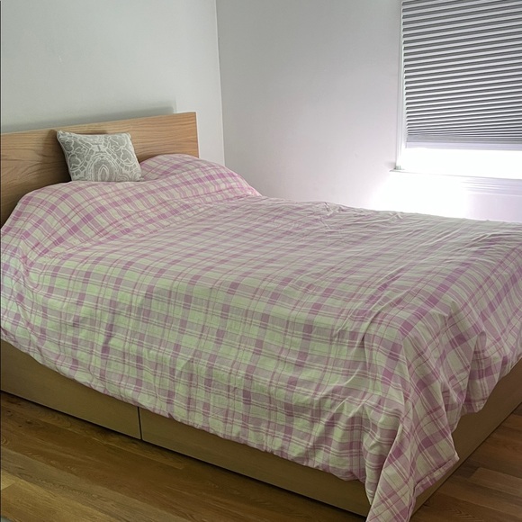 Plaid Duvet cover with insert - Picture 1 of 2